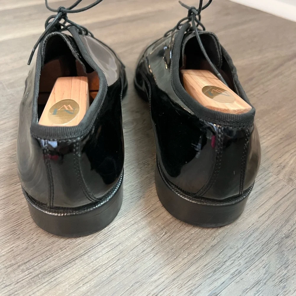 Vito Rufolo Men’s Elegant Black Patent Leather‎ Dress Shoes Size 8.5